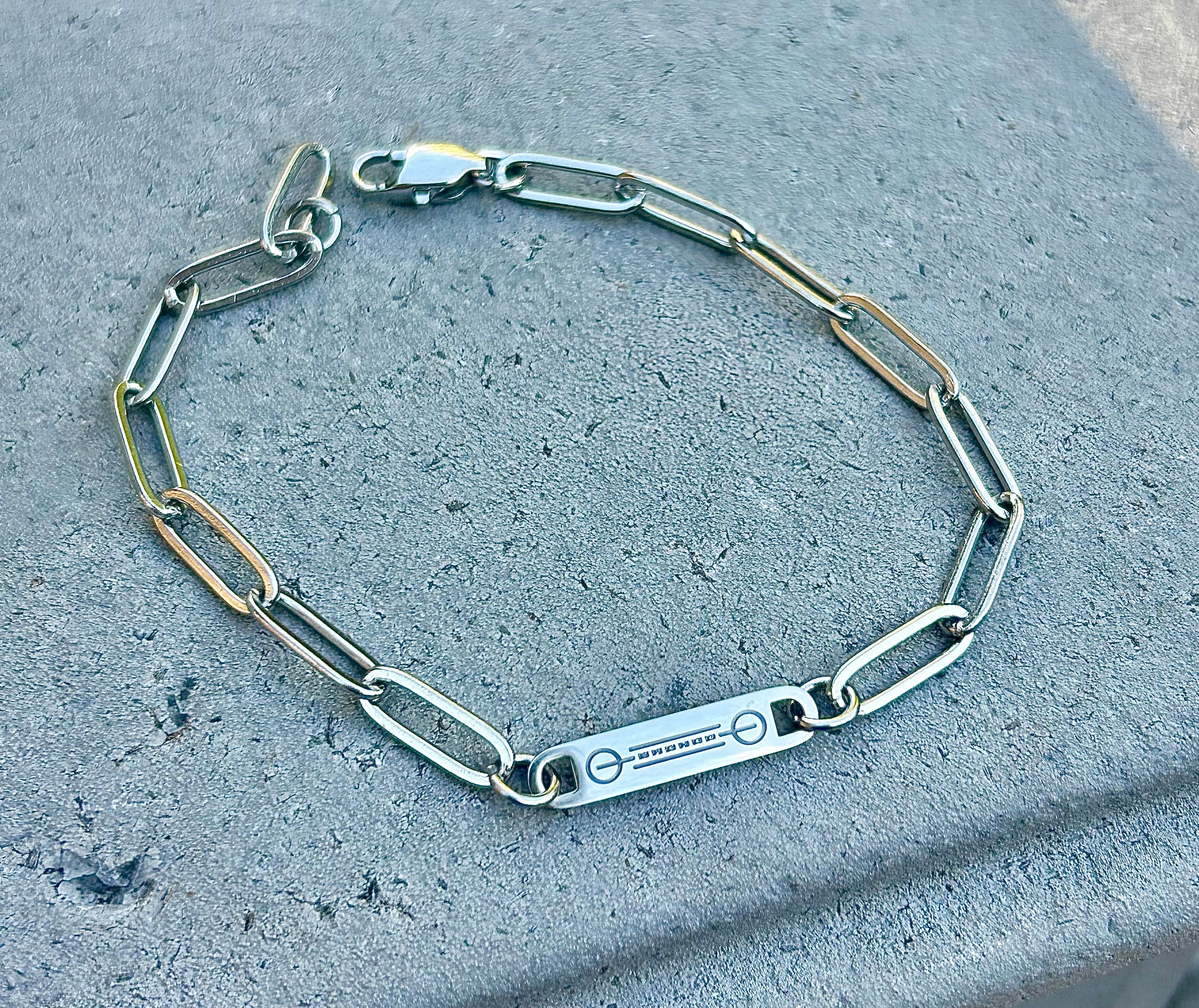 Bronco Paperclip Bracelet