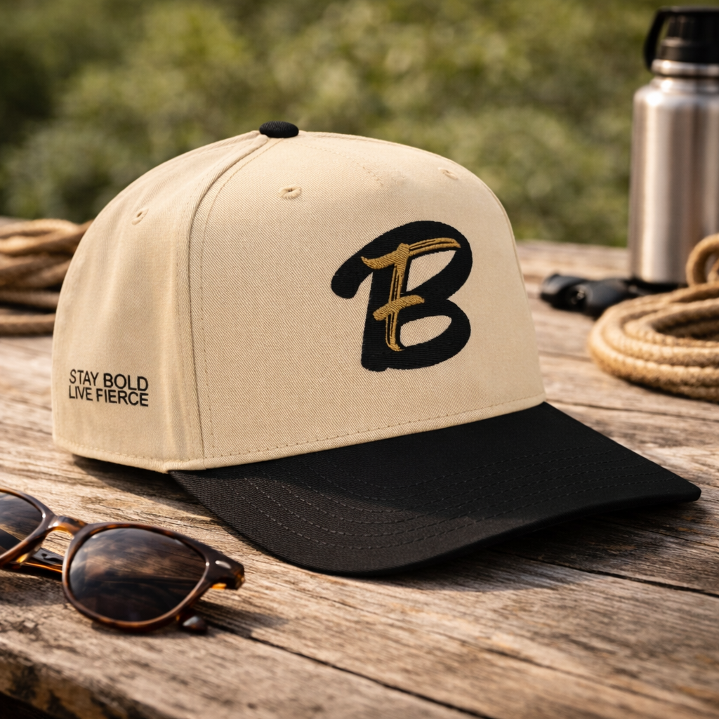 Boldly Fierce Embroidered Hat