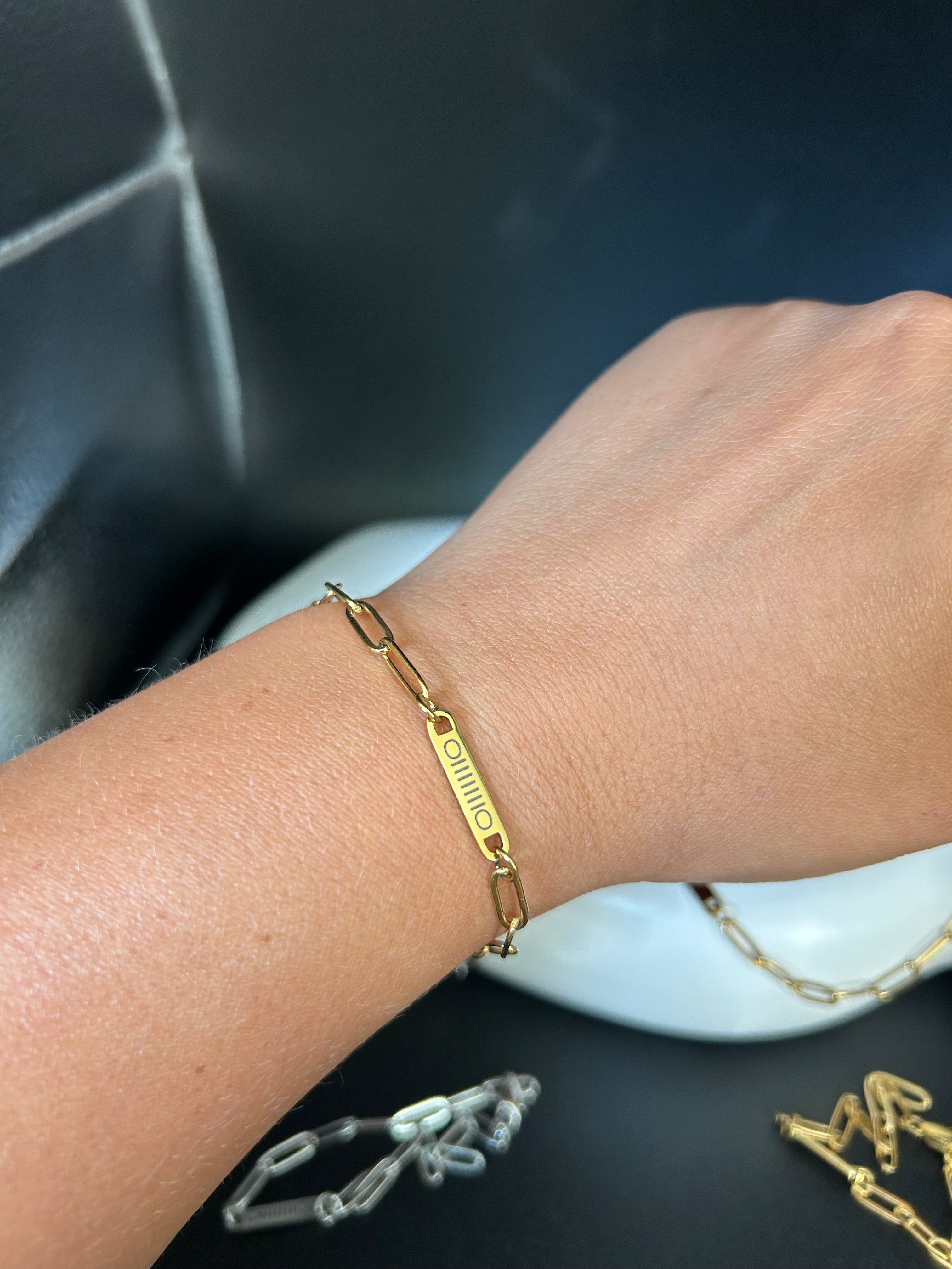 Jeep Grille Paperclip Bracelet