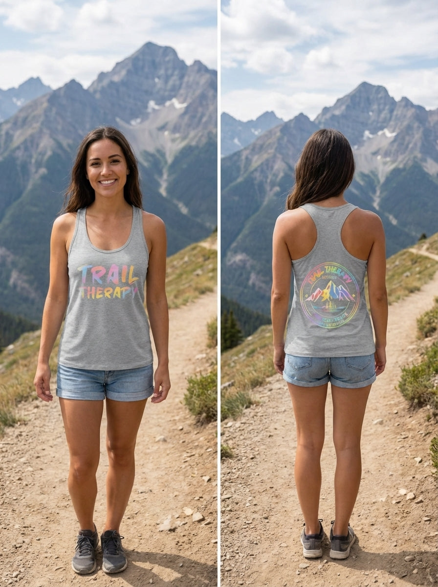 Women’s Racer Tank Top | Trail Therapy