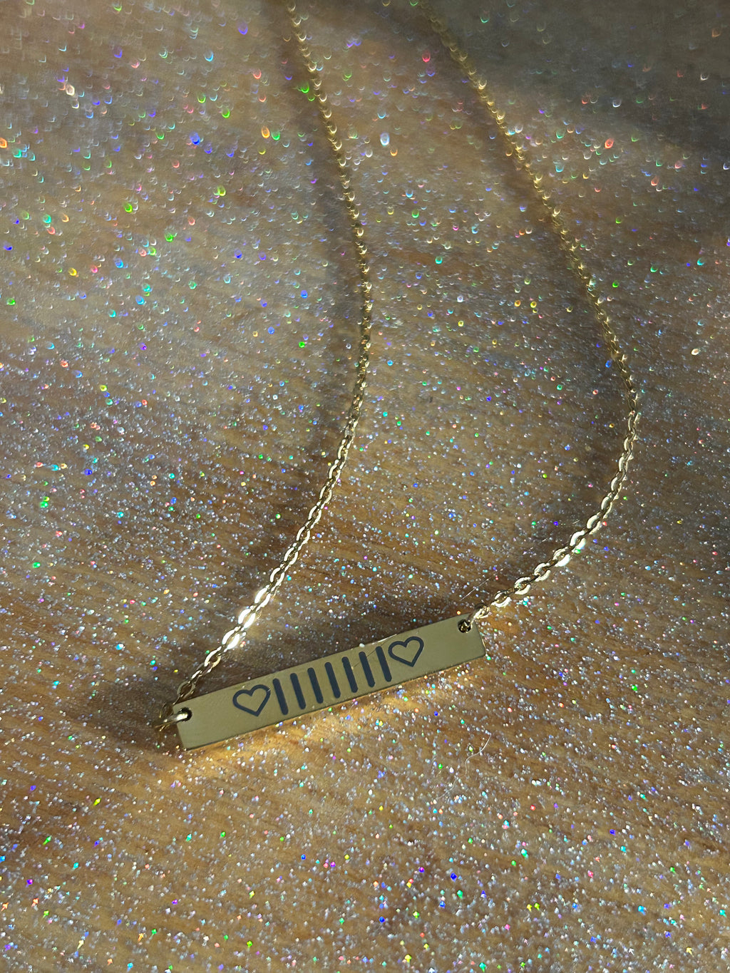 Jeep Grille Necklace