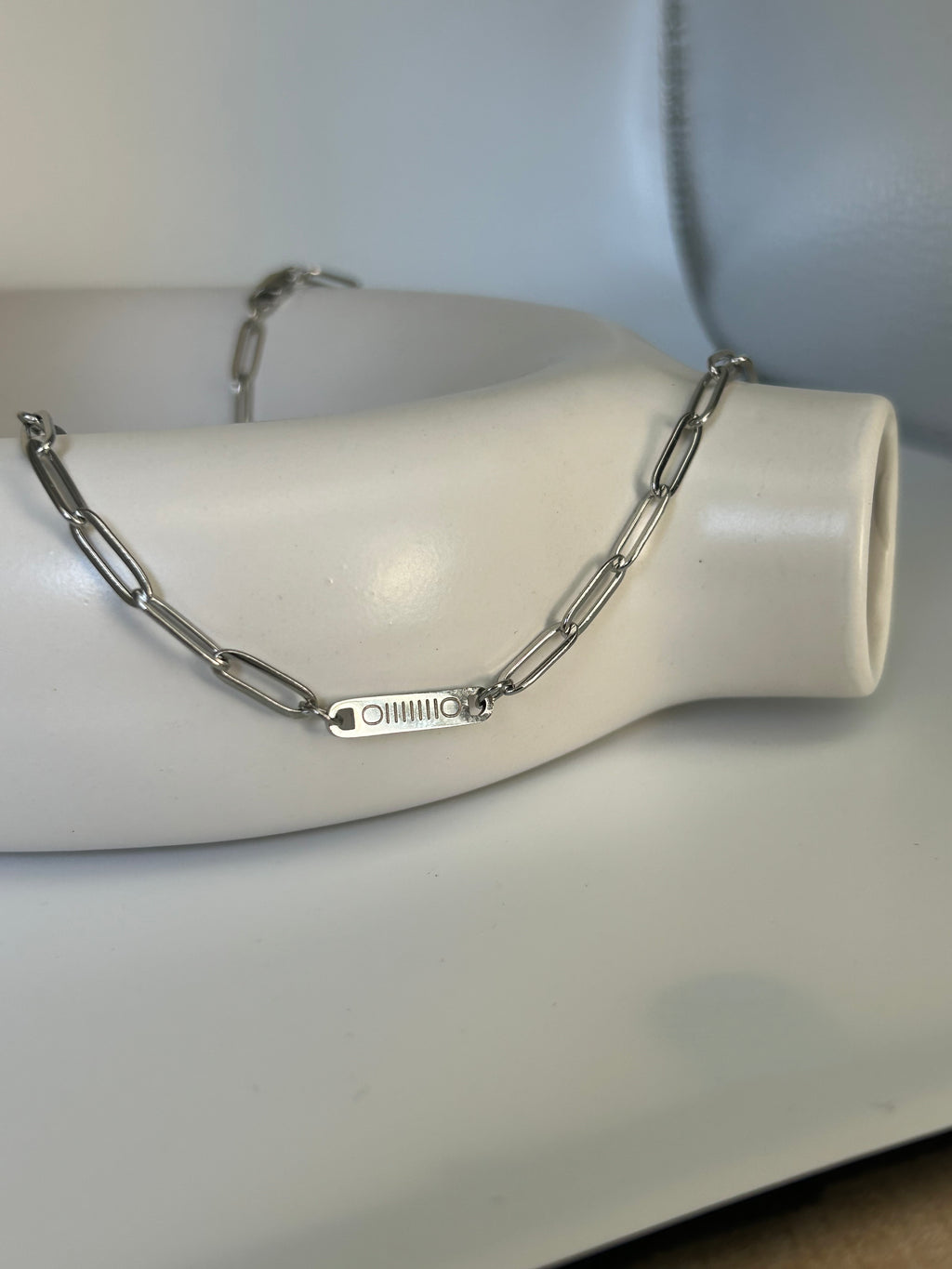 Paperclip Jeep Grille Necklace