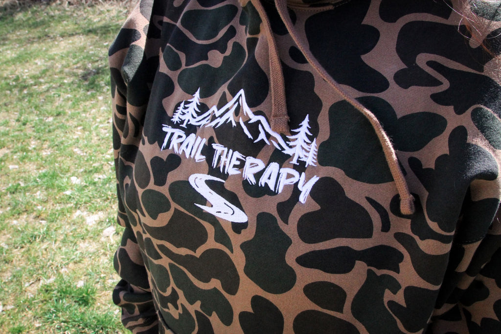 Trail Therapy Hoodie | Duck Camo - Embroidered Heavyweight