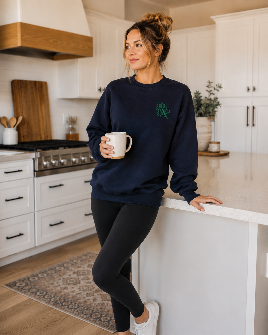 Unisex organic oversized sweatshirt - low tox high standards