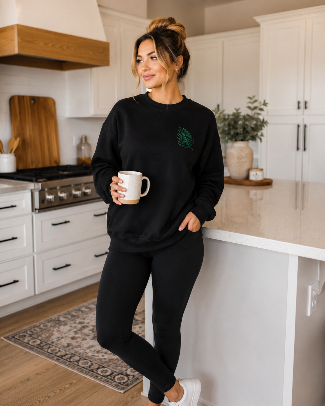 Unisex organic oversized sweatshirt - low tox high standards