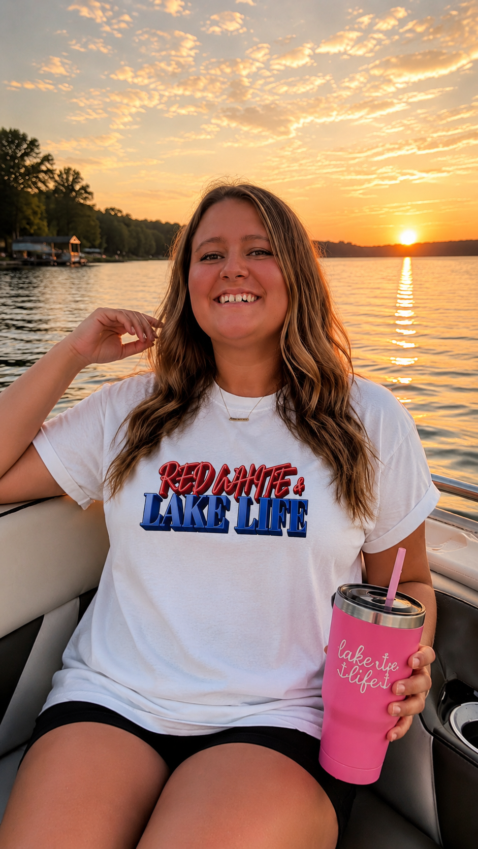 LAKE LIFE TEE | PATRIOTIC