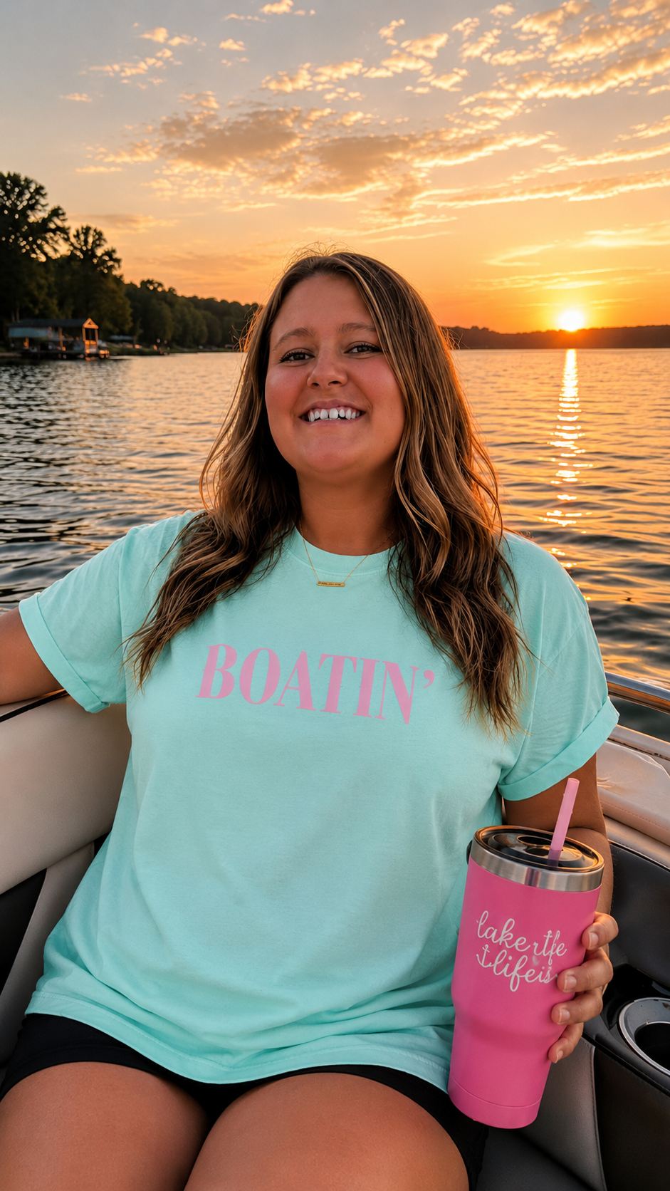 BOATIN TEE | COMFORT COLORS