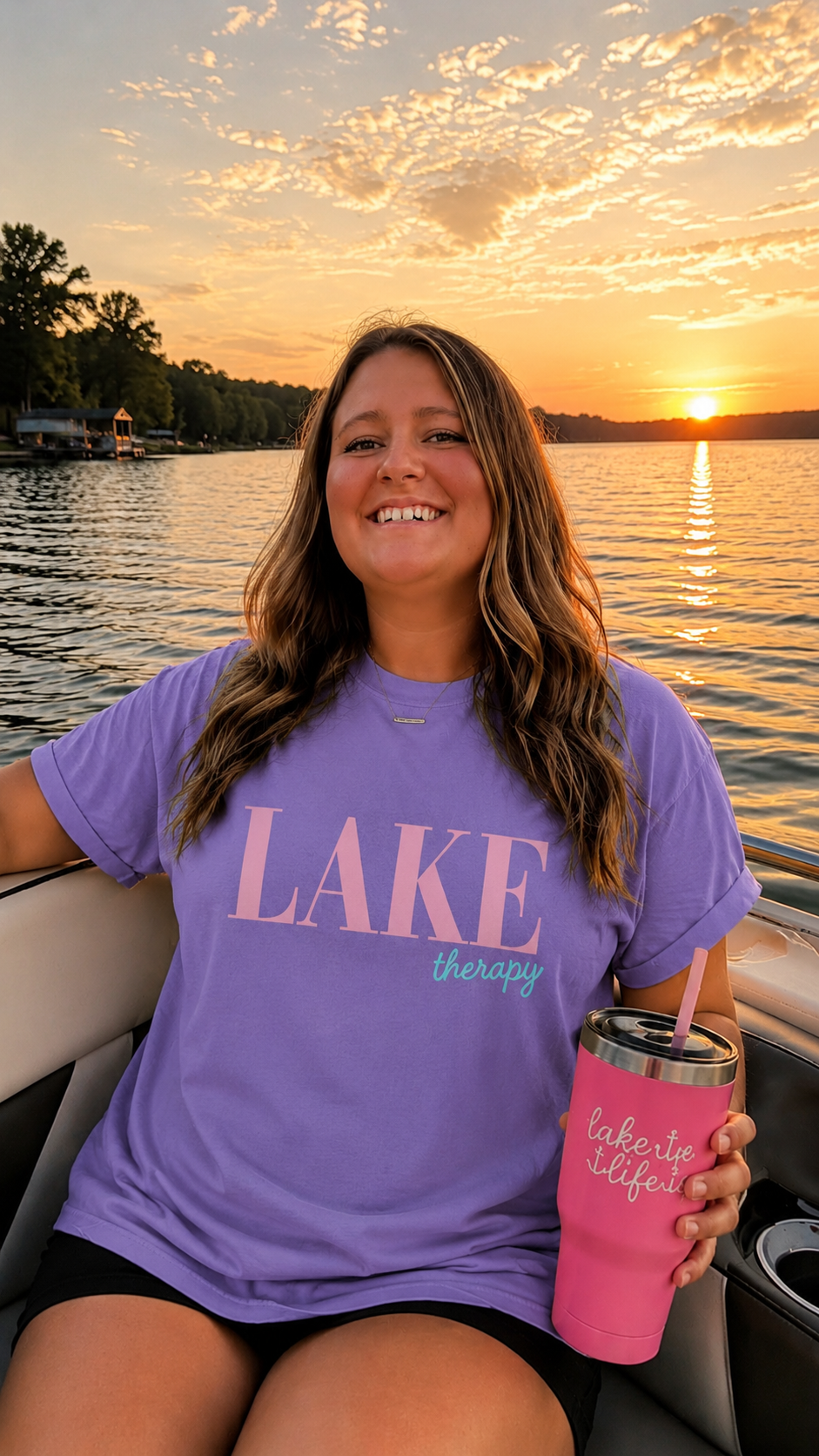 LAKE THERAPY TEE | COMFORT COLORS