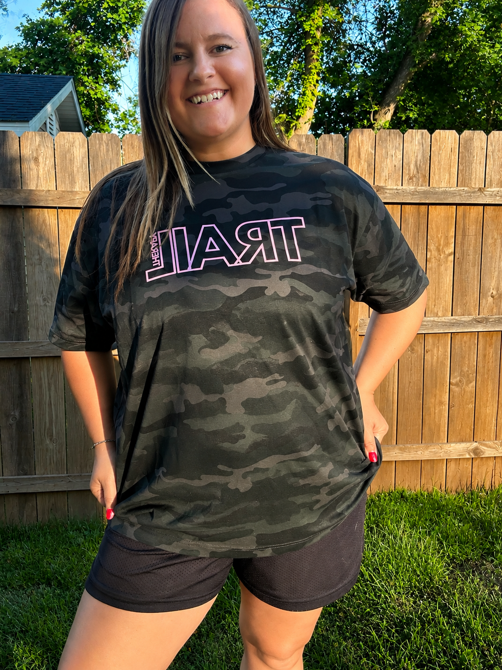 Camo Trail Therapy Tee