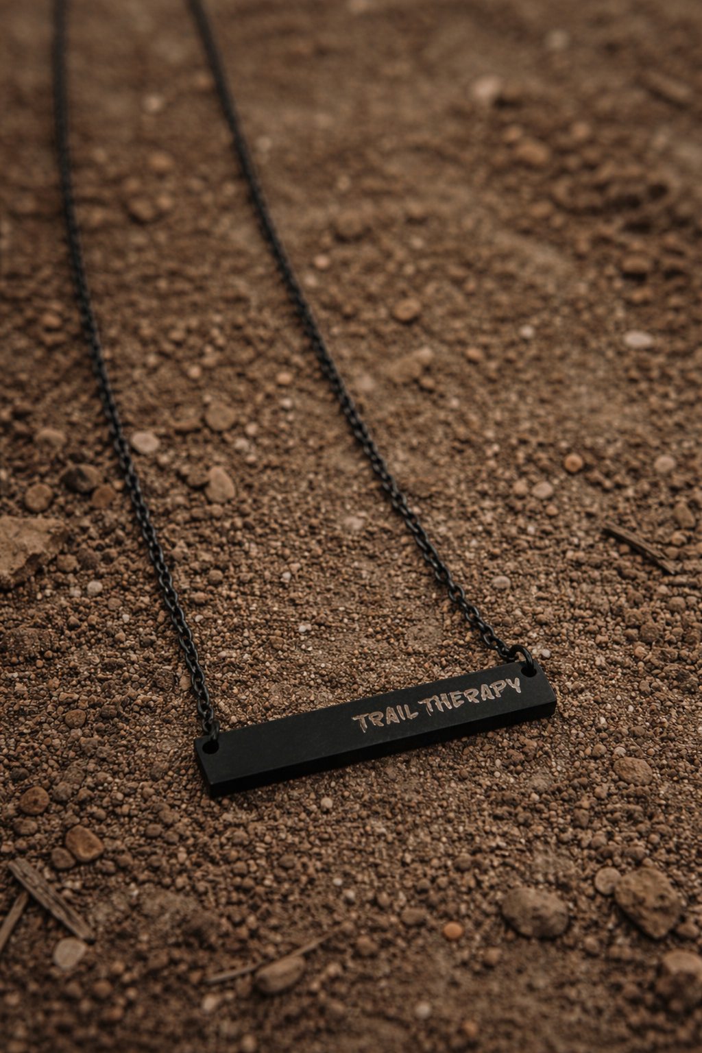 Trail Therapy Black Necklace