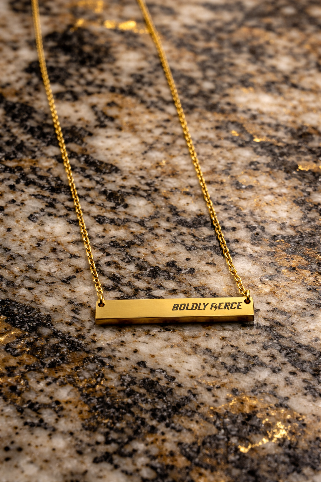 Boldly Fierce Gold Necklace