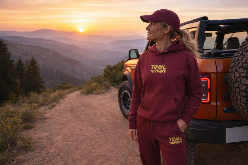 Trail Therapy Hoodie- Embroidered