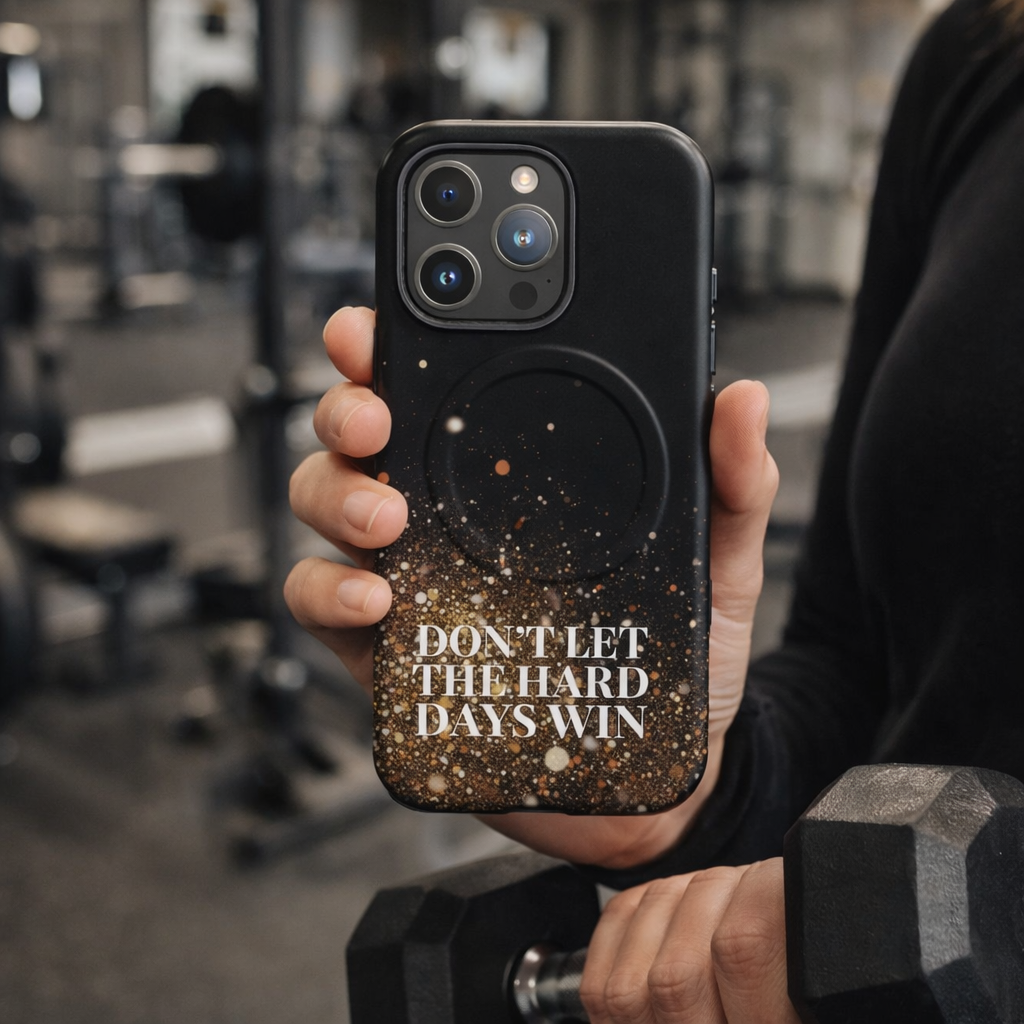 MagSafe® PHONE CASE- DONT LET THE HARD DAYS WIN