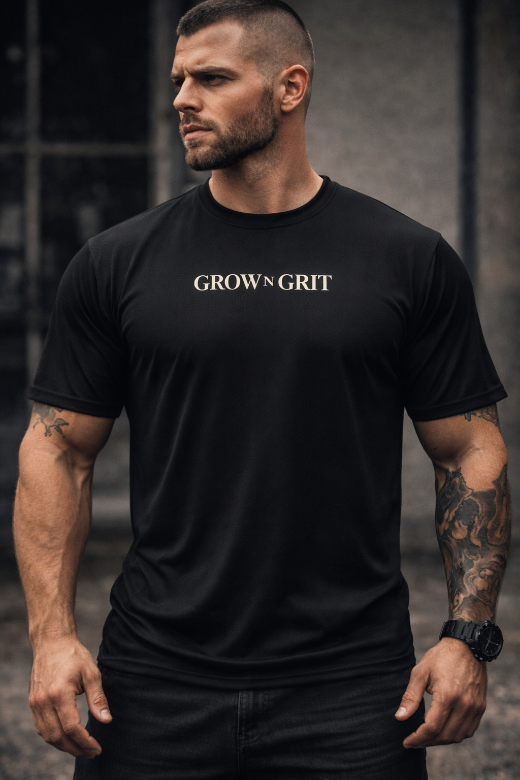 Grow N Grit Sports Tee- Men’s