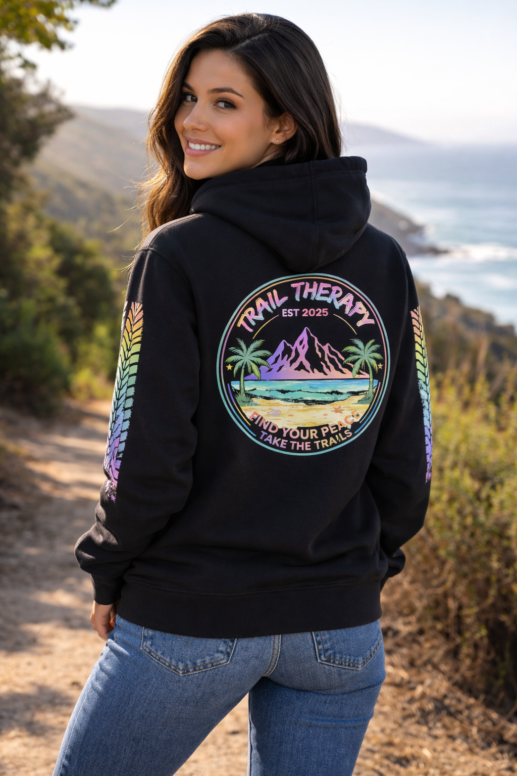 Beach Trail Therapy Hoodie