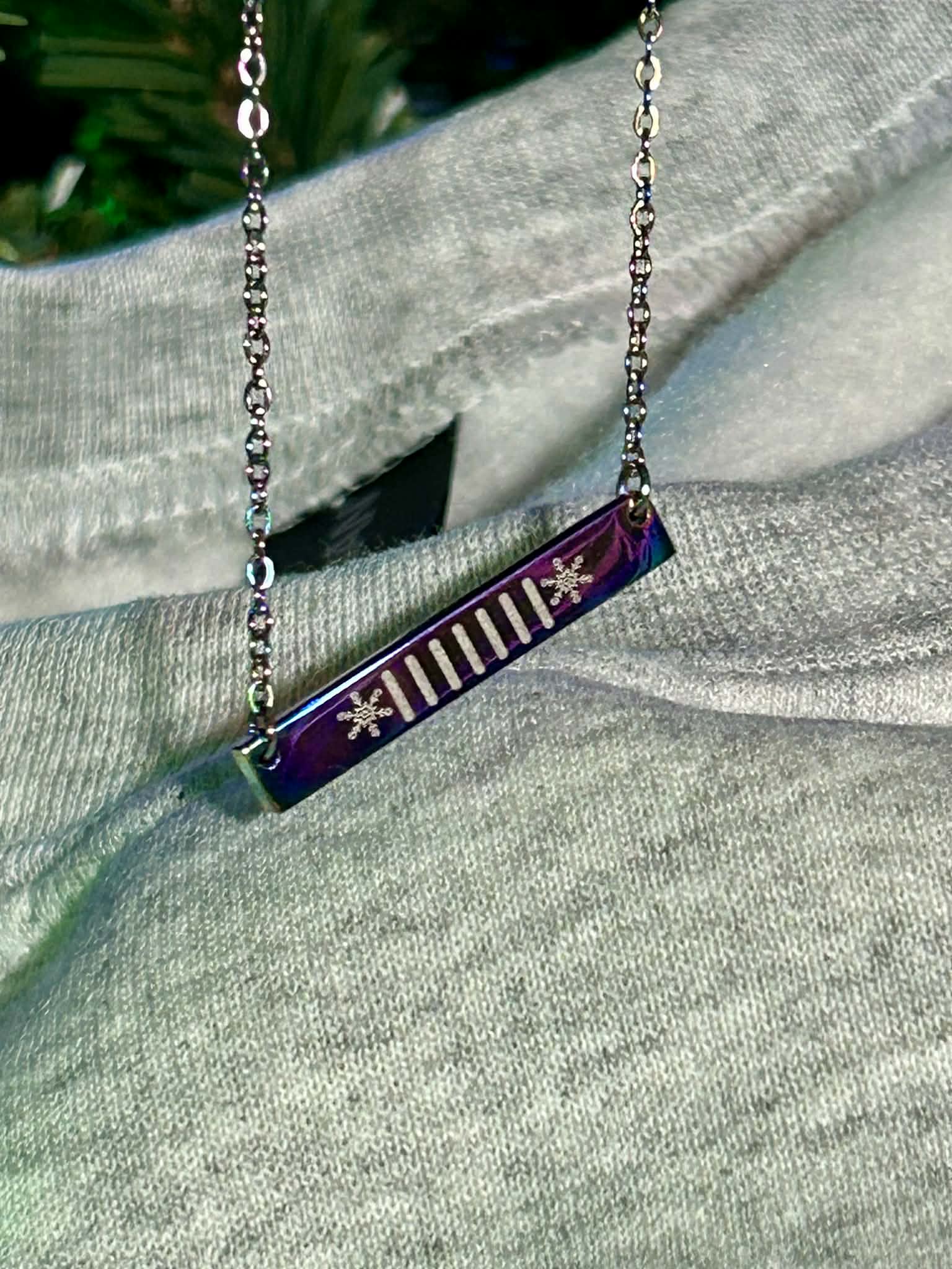 Snowflake Jeep Grille Necklace