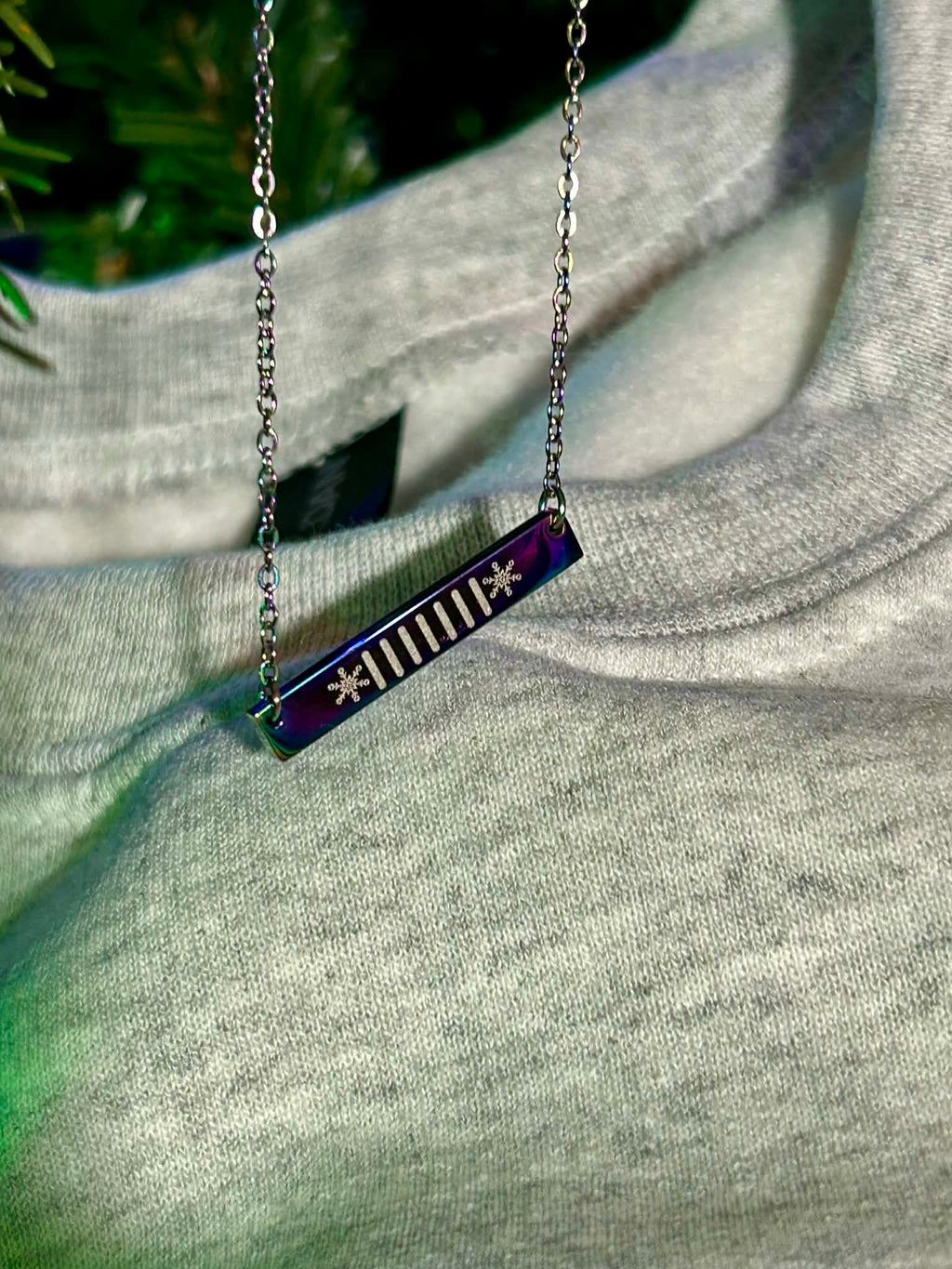 Snowflake Jeep Grille Necklace