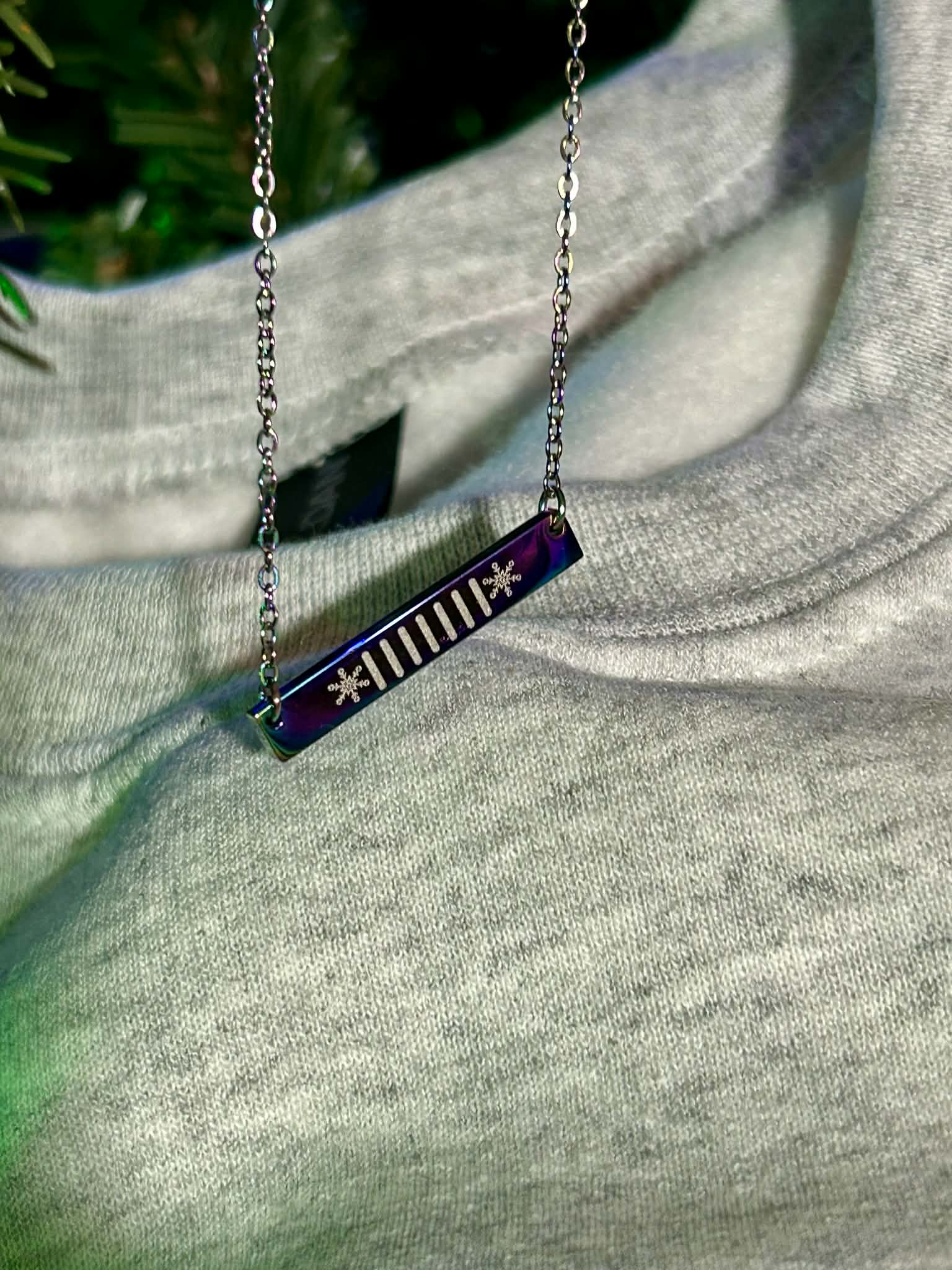 Snowflake Jeep Grille Necklace