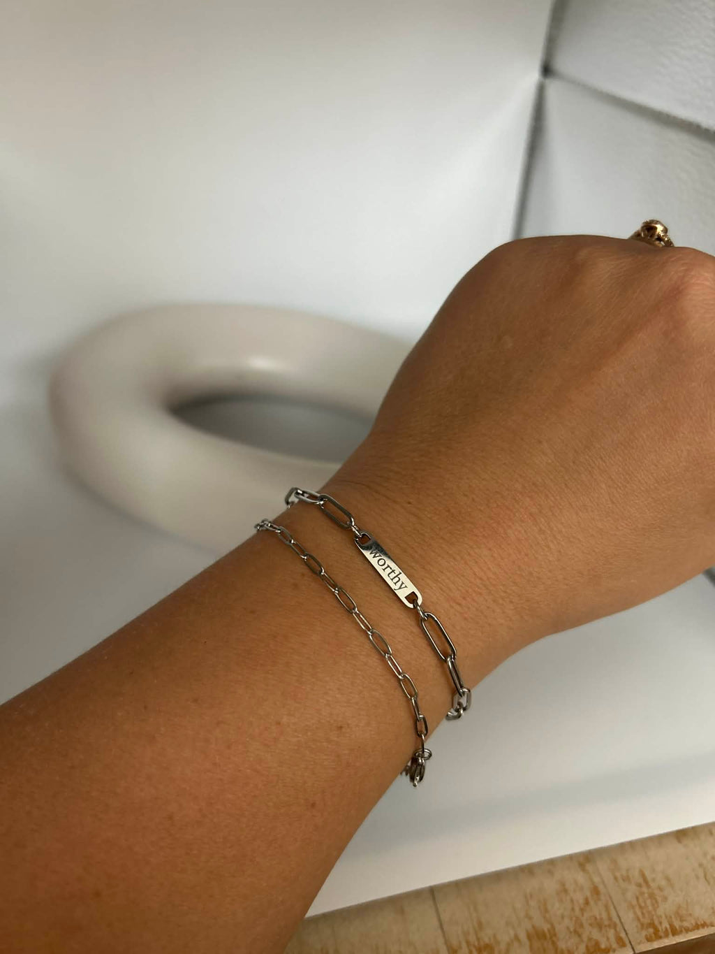 Custom Paperclip Bracelet