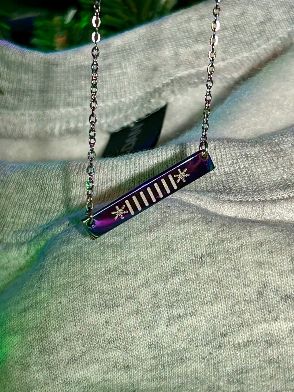 Snowflake Jeep Grille Necklace