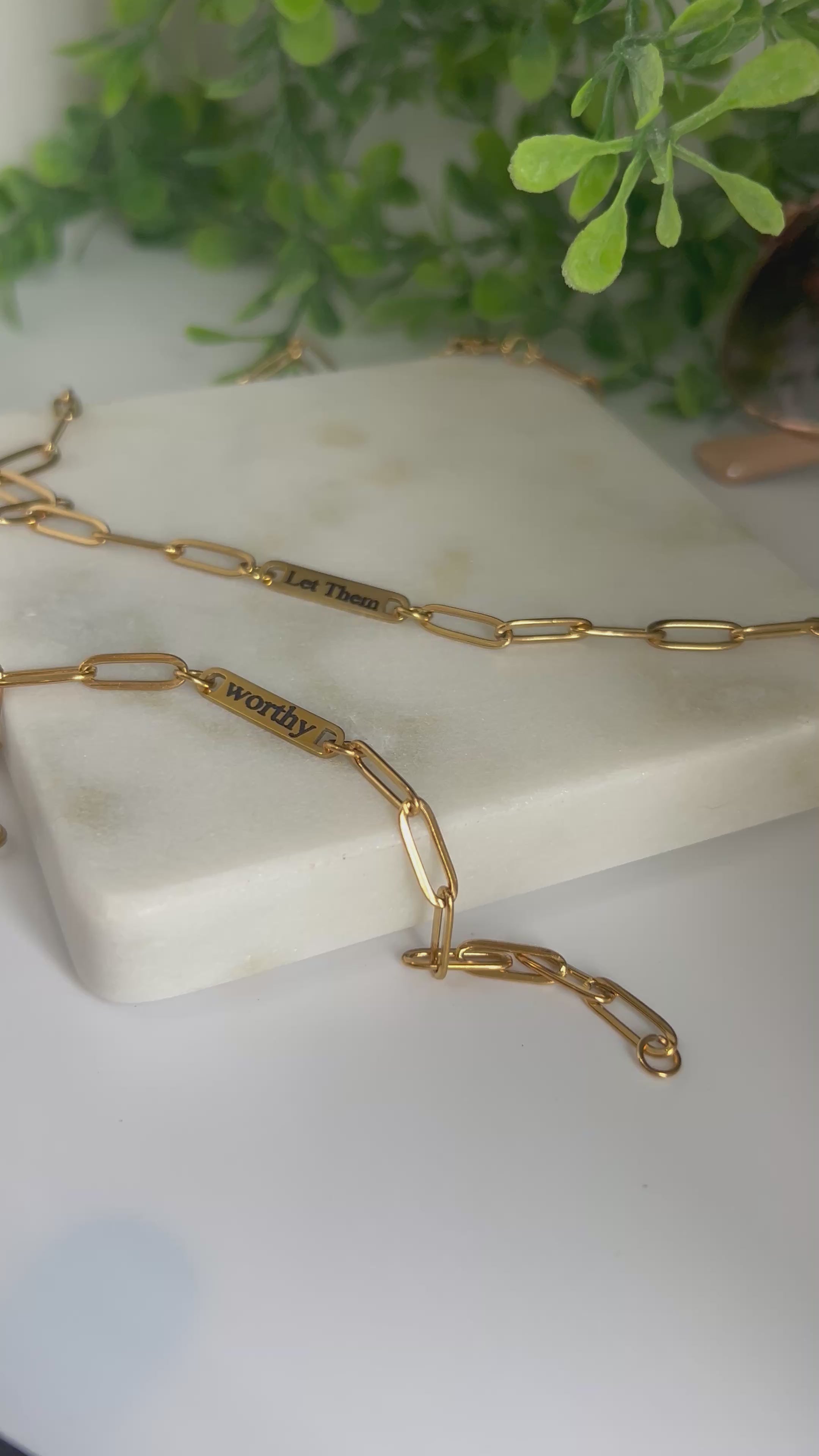 Let them + Worthy Paperclip Set